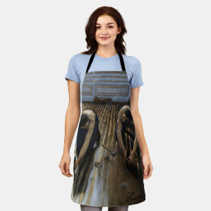 Gustave Caillebotte - Die Bodenschutzwesten Schürze