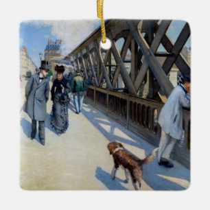 Gustave Caillebotte - Die Europa-Brücke Keramikornament