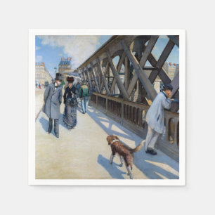 Gustave Caillebotte - Die Europabrücke Serviette