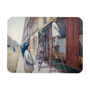 Gustave Caillebotte - Die Maler des Hauses Magnet