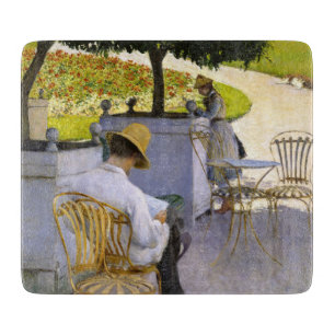 Gustave Caillebotte - Die Orangenbäume Schneidebrett