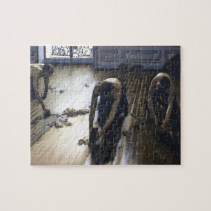 Gustave Caillebotte- die Parkett-Hobel Puzzle