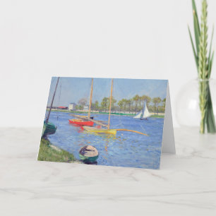 Gustave Caillebotte - Die Seine bei Argenteuil Karte