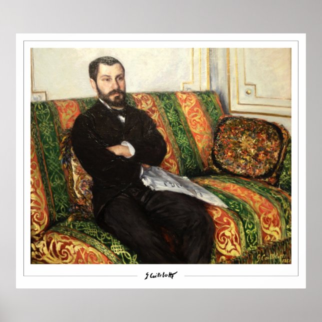 Gustave Caillebotte Fine Art #136 Poster (Vorne)