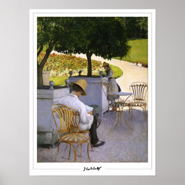 Gustave Caillebotte Fine Art #1 Poster (Vorne)