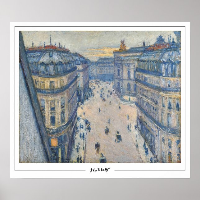 Gustave Caillebotte Fine Art #289 Poster (Vorne)