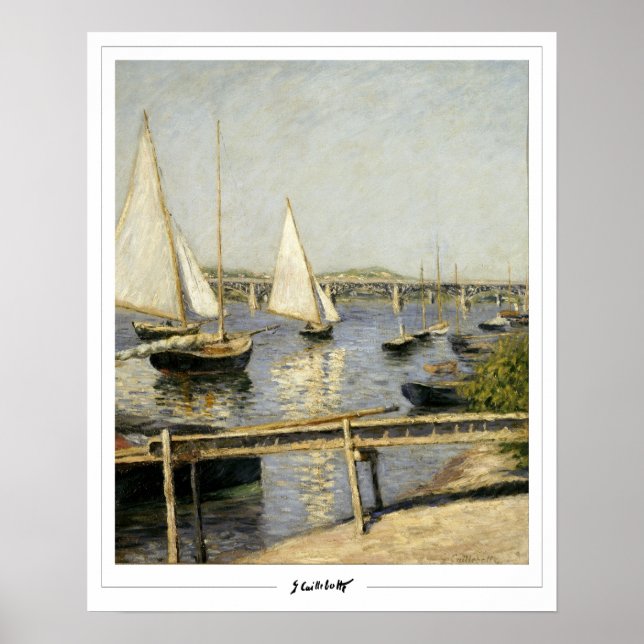 Gustave Caillebotte Fine Art #2 Poster (Vorne)