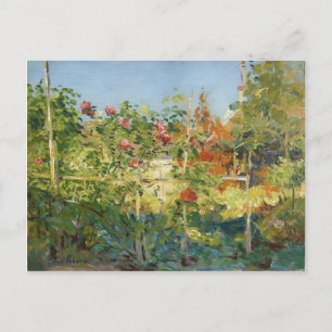 Gustave Caillebotte- Garten in Trouville Postkarte