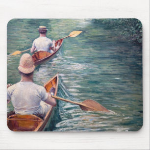 Gustave Caillebotte - Kanus auf den Yerres Mousepad