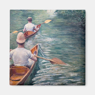 Gustave Caillebotte - Kanus auf der Yerres Magnet