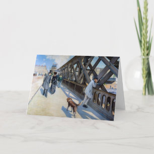 Gustave Caillebotte - Le Pont de l'Europe Karte