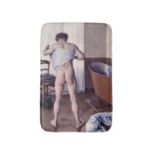 Gustave Caillebotte - Mann beim Baden Badematte