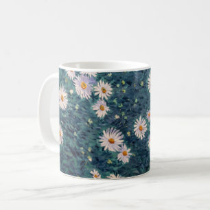 Gustave Caillebotte - Margeritenbeet, Detail Kaffeetasse