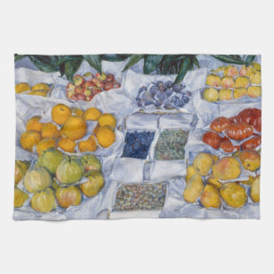 Gustave Caillebotte - Obst auf einem Stand Geschirrtuch