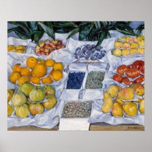 Gustave Caillebotte - Obst auf einem Stand Poster