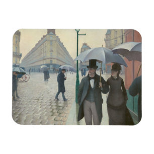 Gustave Caillebotte - Paris-Straße; Regnerischer Magnet