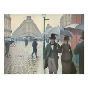 Gustave Caillebotte - Paris Street; Rainy Day Fotodruck