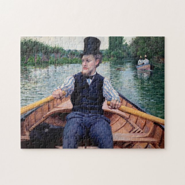 Gustave Caillebotte - Party für Boote Puzzle (Horizontal)