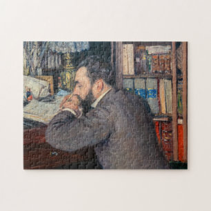 Gustave Caillebotte - Portrait von Henri Cordier Puzzle