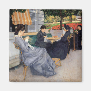Gustave Caillebotte - Porträts im Grünen Magnet