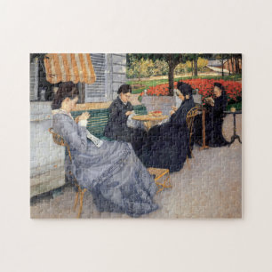Gustave Caillebotte - Porträts im Grünen Puzzle