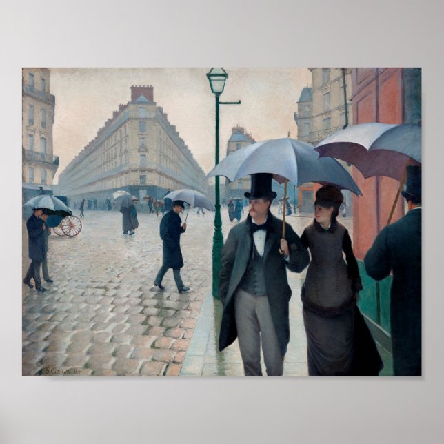 Gustave Caillebotte Poster (Vorne)