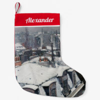 Gustave Caillebotte - Rooftops im Schnee