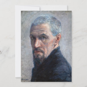 Gustave Caillebotte - Selbstportrait Einladung