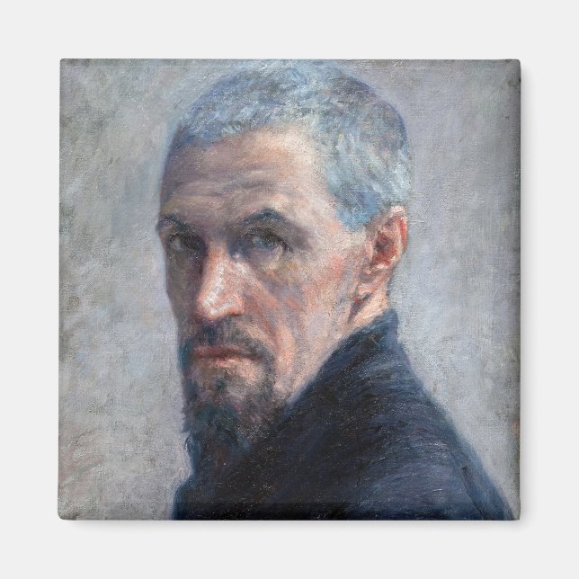 Gustave Caillebotte - Selbstportrait Magnet (Vorne)
