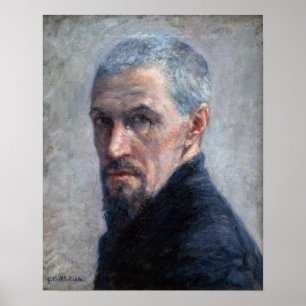 Gustave Caillebotte - Selbstportrait Poster