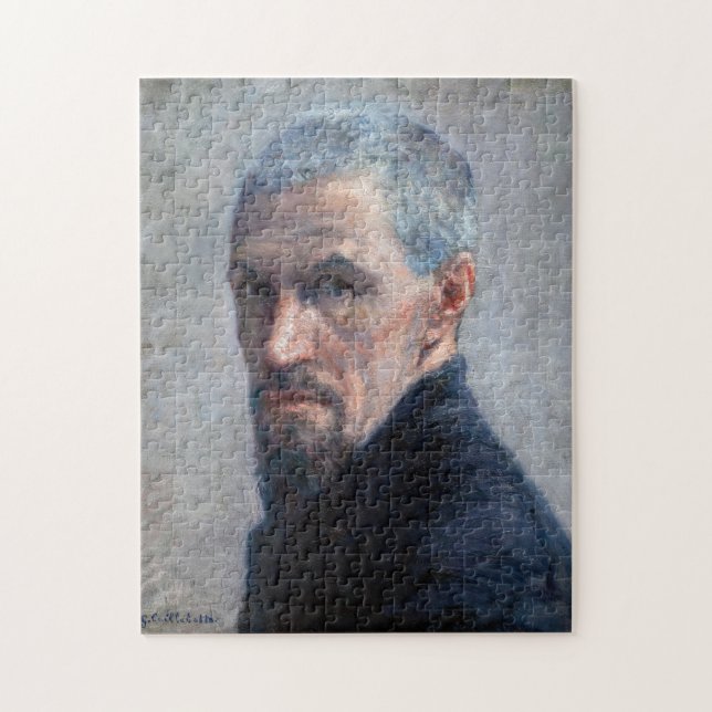Gustave Caillebotte - Selbstportrait Puzzle (Vertikal)