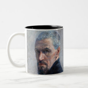 Gustave Caillebotte - Selbstportrait Zweifarbige Tasse