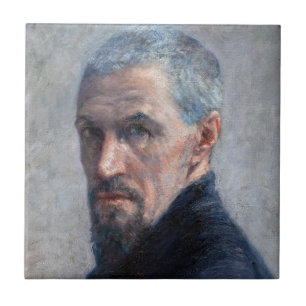 Gustave Caillebotte - Selbstporträt Fliese