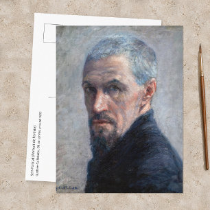 Gustave Caillebotte - Selbstporträt Postkarte