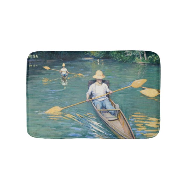Gustave Caillebotte - Skiffs on Yerres Badematte (Vorderseite)