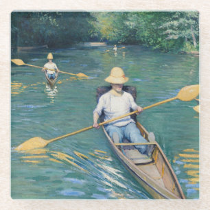 Gustave Caillebotte - Skiffs on Yerres Glasuntersetzer