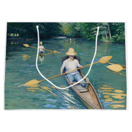 Gustave Caillebotte - Skiffs on Yerres Große Geschenktüte