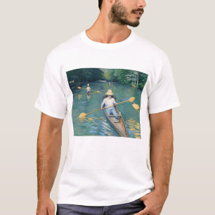 Gustave Caillebotte - Skiffs on Yerres T-Shirt