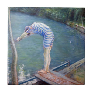 Gustave Caillebotte - The Bather / The Diver Fliese