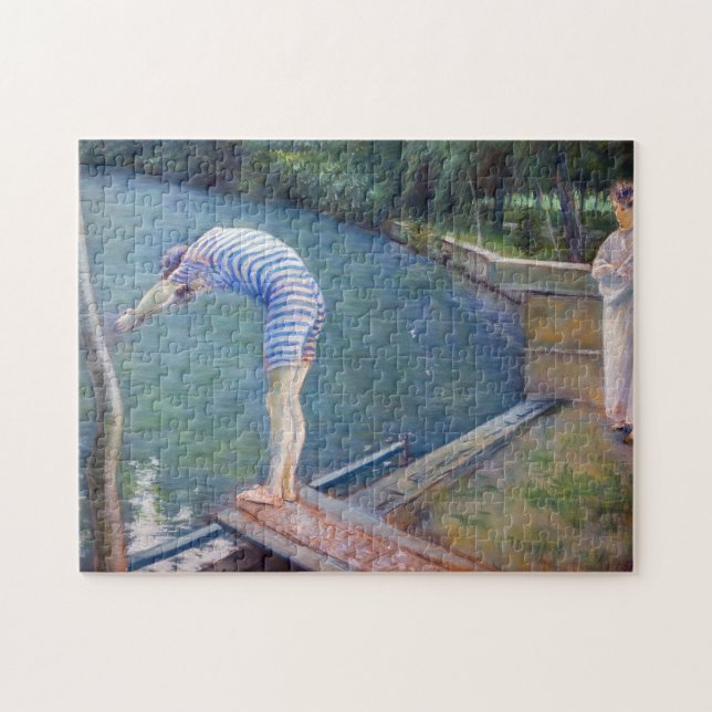 Gustave Caillebotte - The Bather / The Diver Puzzle (Horizontal)