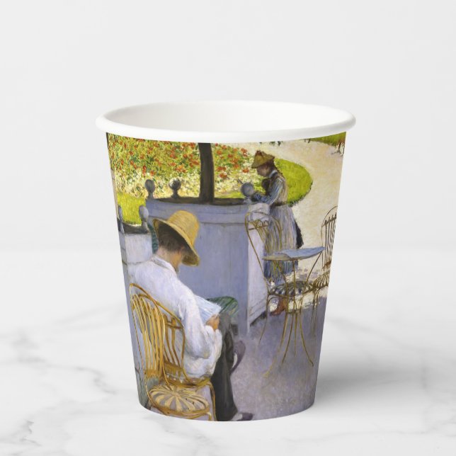 Gustave Caillebotte - The Orange Trees Pappbecher (Vorderseite)