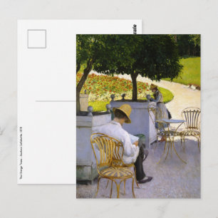 Gustave Caillebotte - The Orange Trees Postkarte