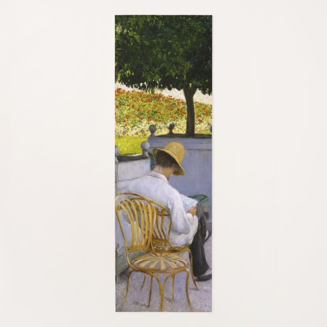 Gustave Caillebotte - The Orange Trees Yogamatte (Vorderseite)