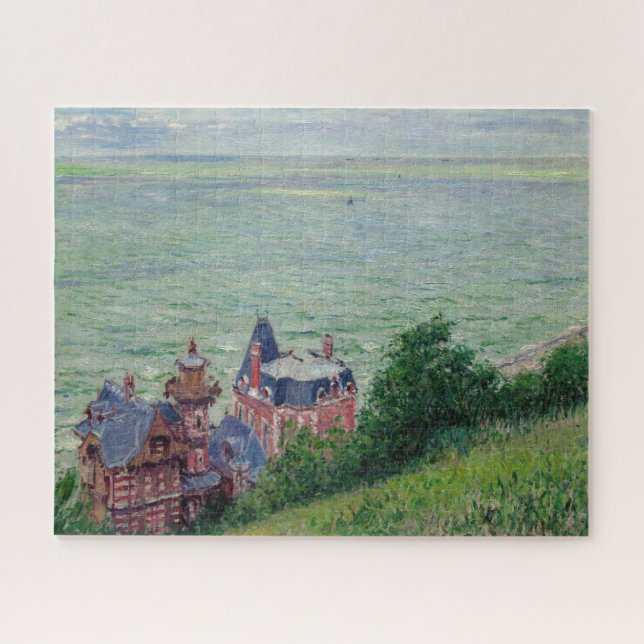 Gustave Caillebotte - Villas in Trouville Puzzle (Horizontal)