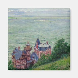 Gustave Caillebotte - Villen in Trouville Magnet