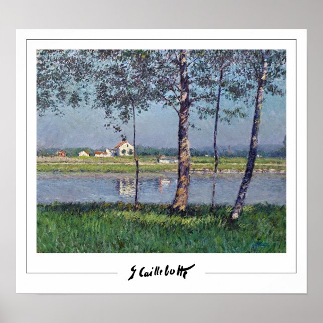 Gustave Caillebotte Zedign Art Poster #67 (Vorne)