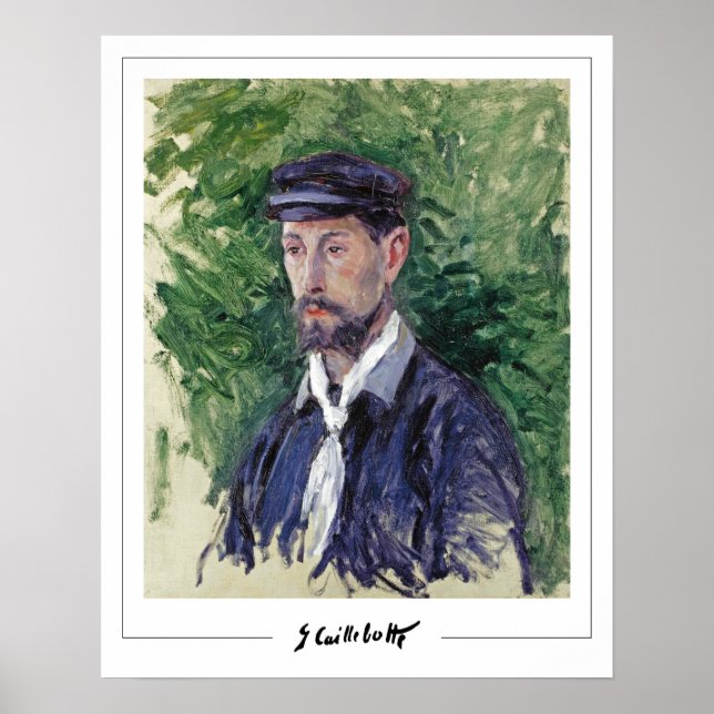Gustave Caillebotte Zedign Art Poster #82 (Vorne)