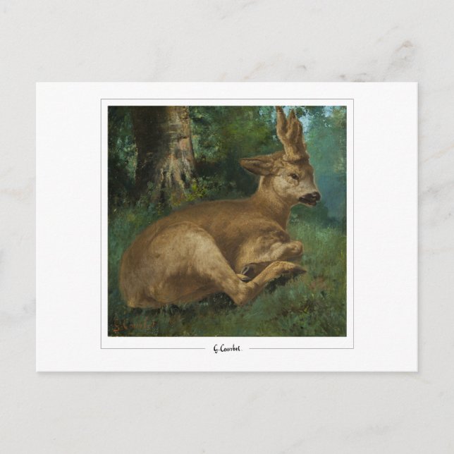 Gustave Courbet #1183 - Fine Art Postkarte (Vorderseite)