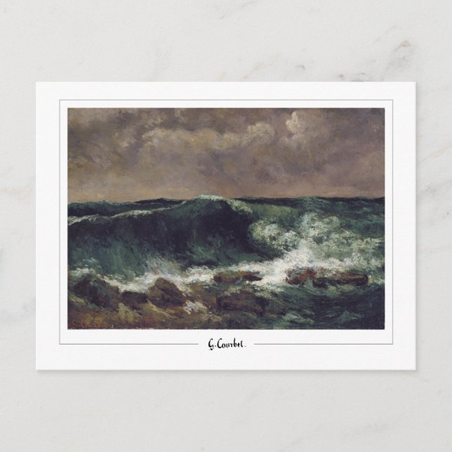 Gustave Courbet #241 - Fine Art Postkarte (Vorderseite)