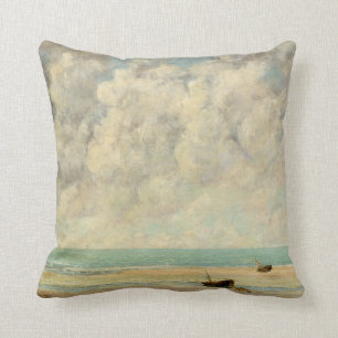 Gustave Courbet das ruhige Meer Kissen